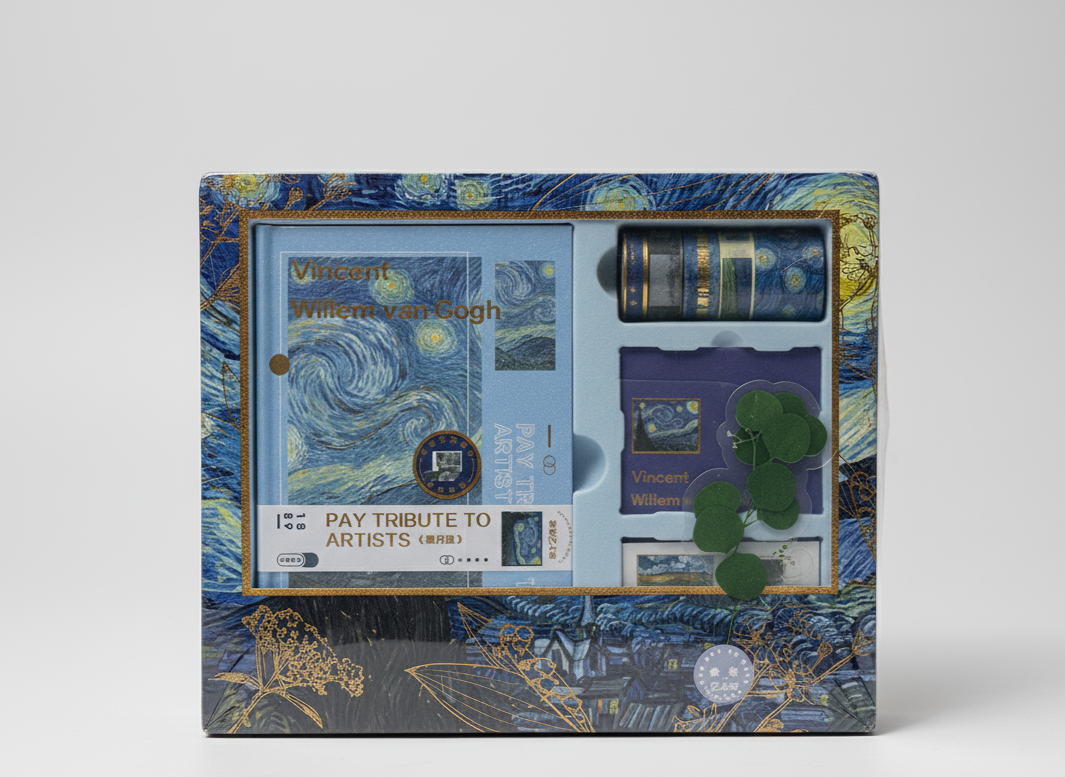 Van Gogh "Starry Night" Aesthetic Diary