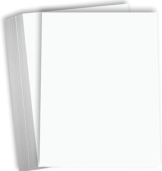 A4 Size, 300 GSM Smooth Finish Ivory Drawing Paper Sheets, White, 16.5 Inch x 11.75 Inch, Combo Pack of 20 Sheets