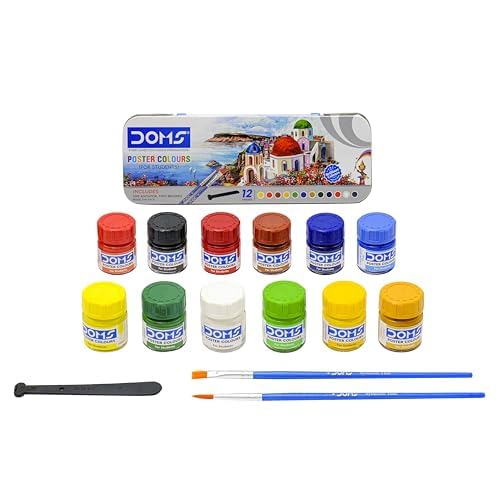 Doms 12 Shades Poster Colours |