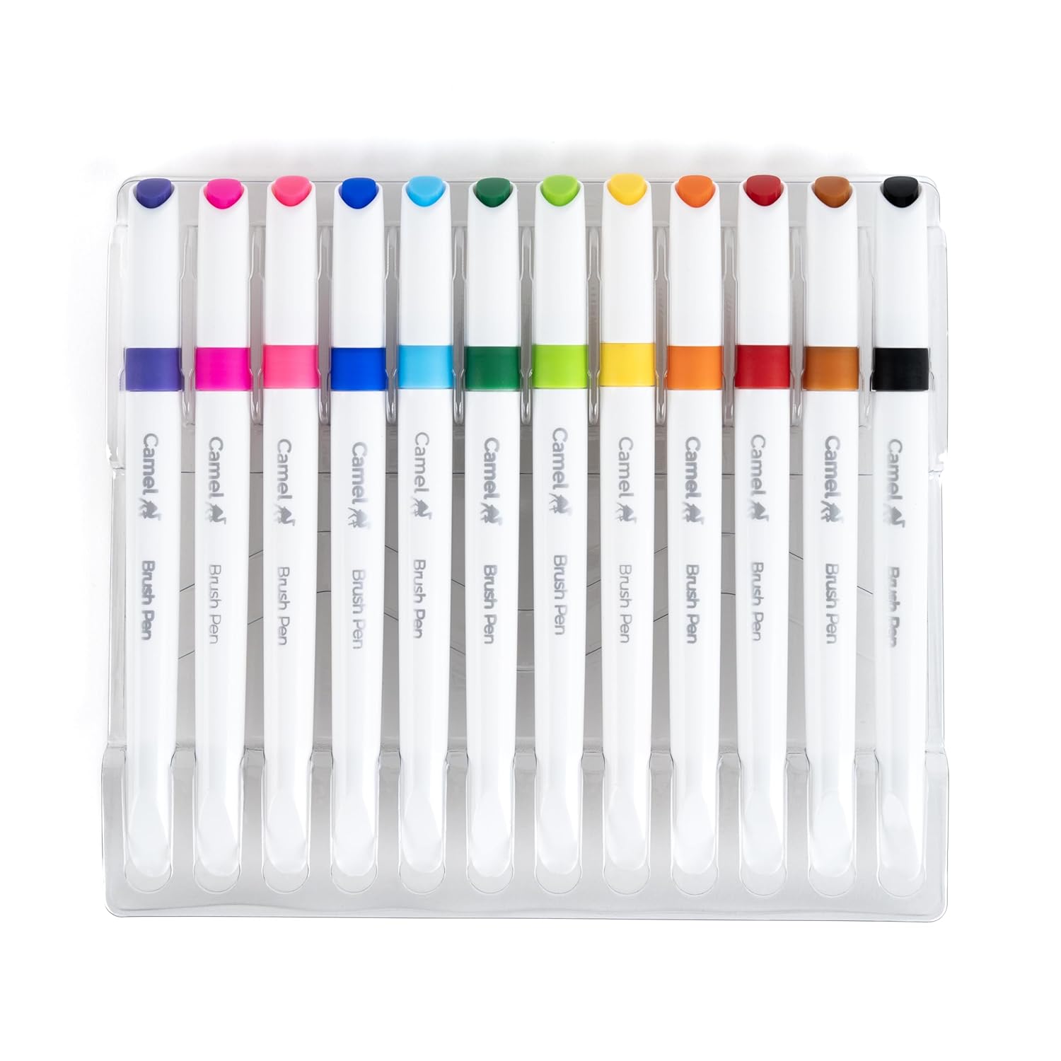 Camel Camlin Brush Pen 12 Shades, Bold