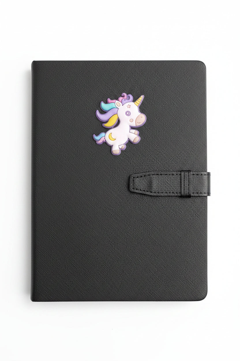 Unicorn Diary With Magnetic Lock