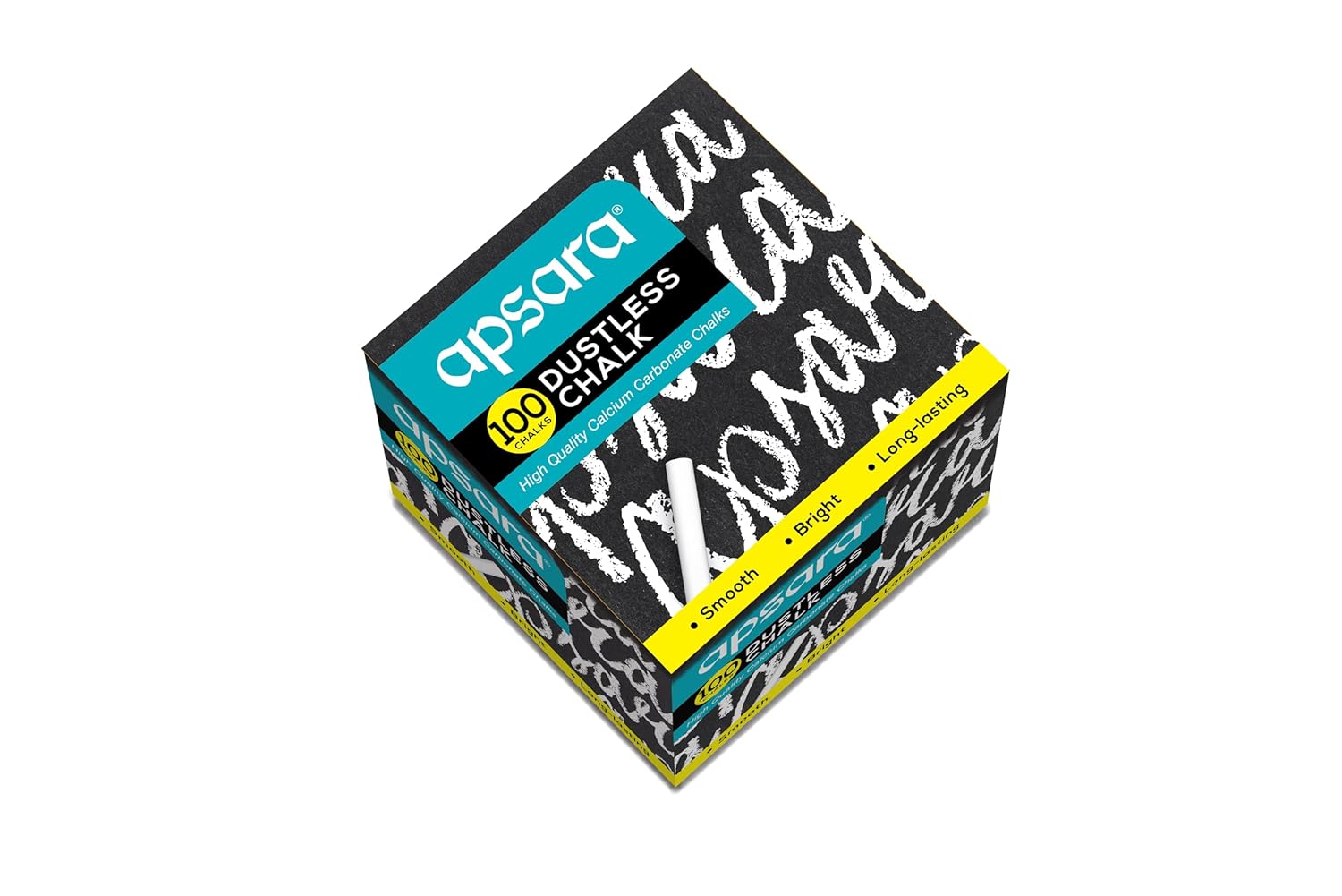 Apsara White Dustless Color Chalks