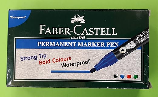 Faber-Castell Thick Permanent Marker Pen