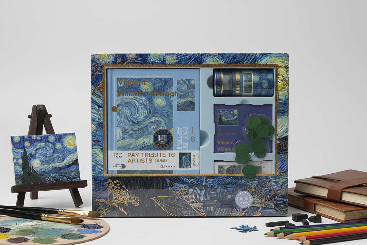 Van Gogh "Starry Night" Aesthetic Diary