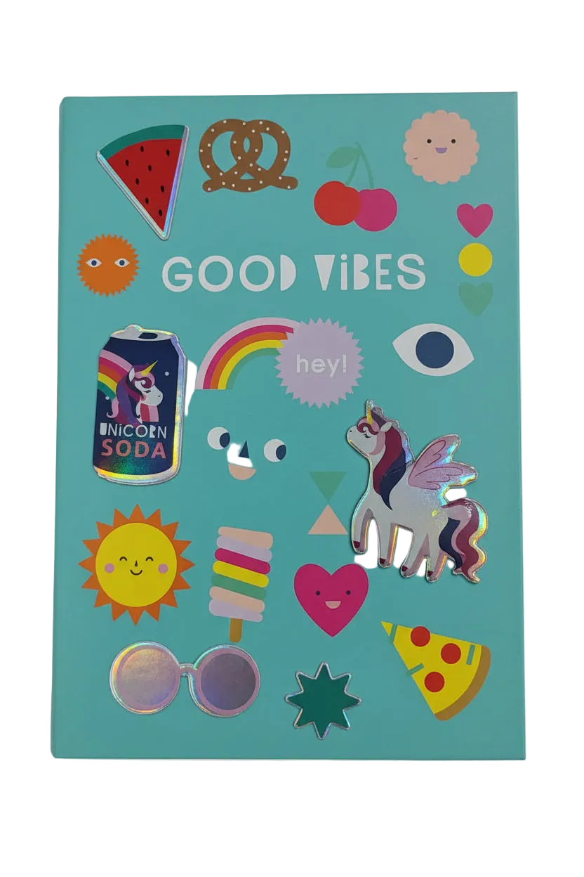 Good Vibes Hard Bound Cover Page Diary