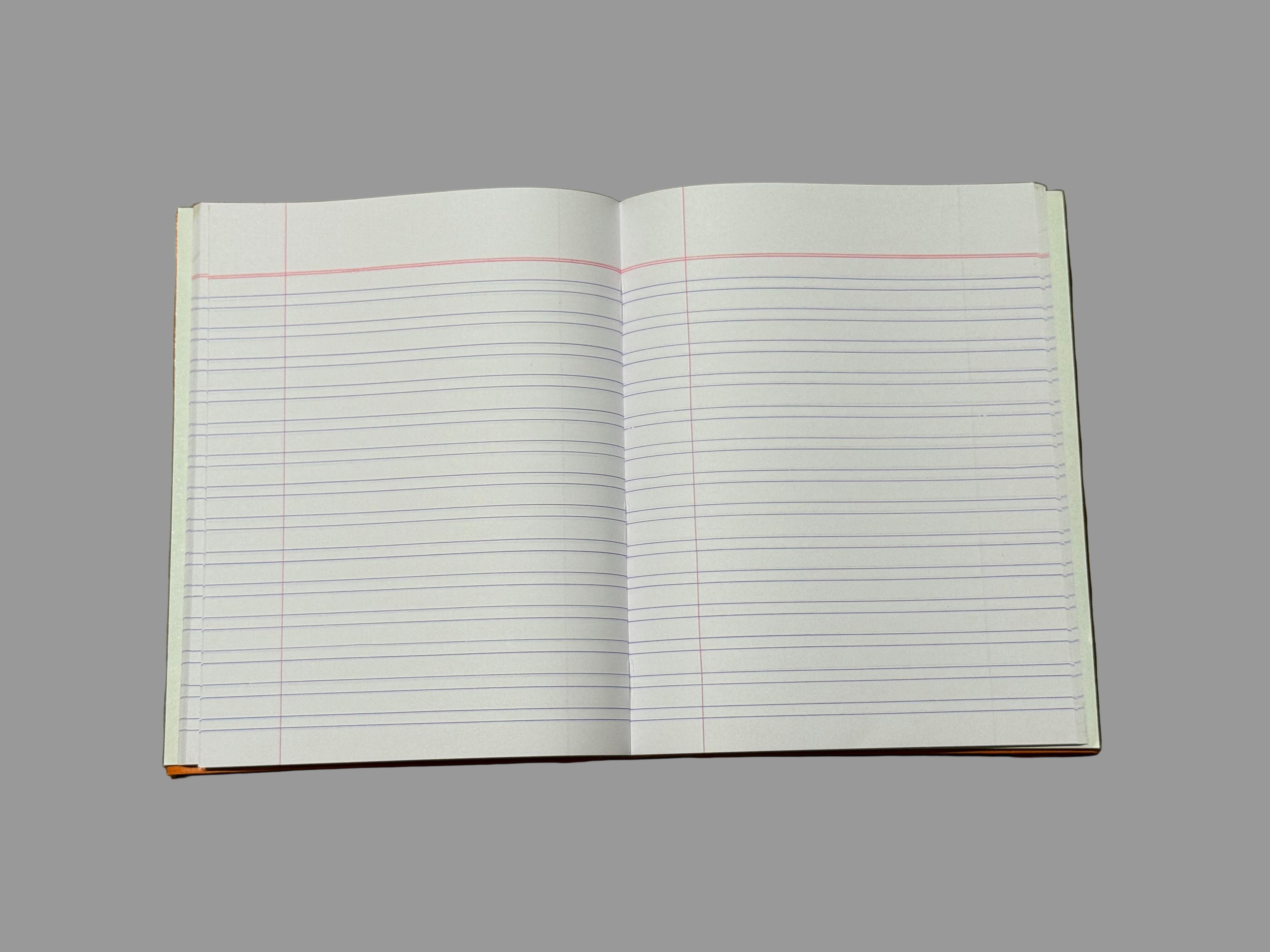 XAV- Double Line Hard Bound Notebook