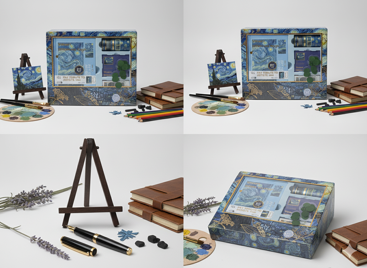 Van Gogh "Starry Night" Aesthetic Diary