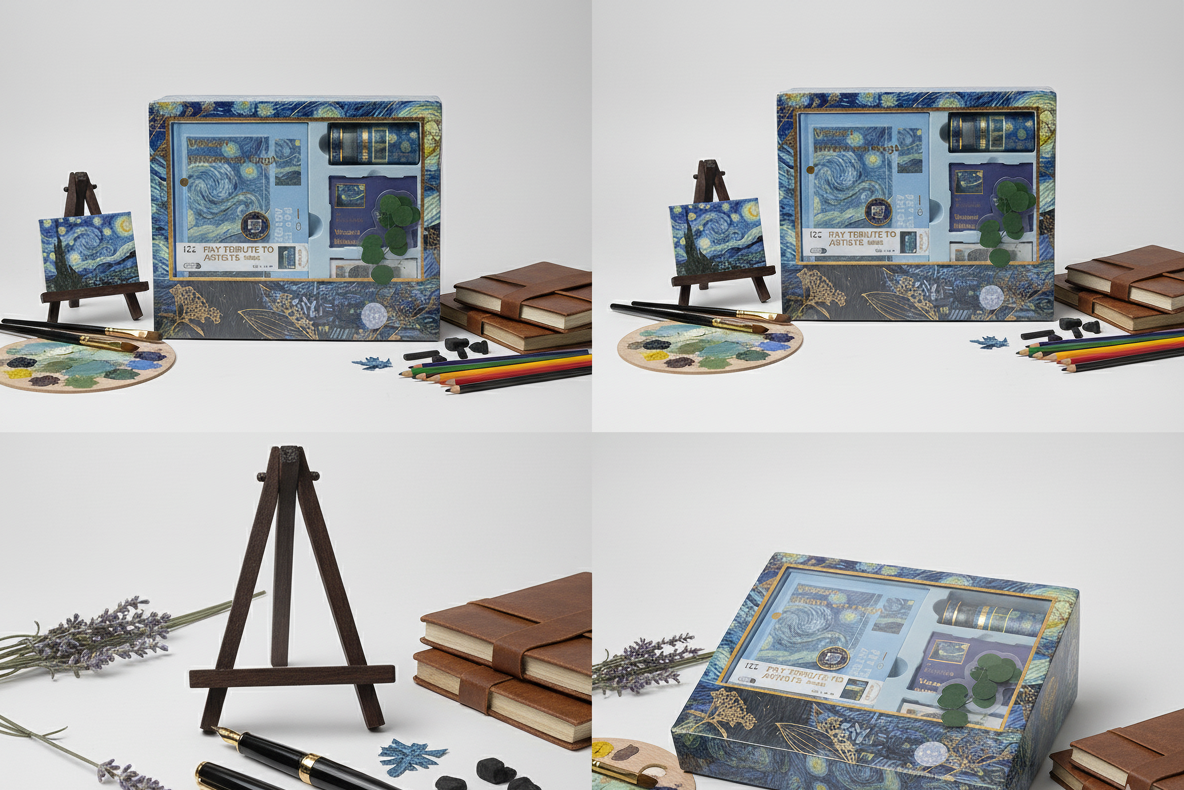 Van Gogh "Starry Night" Aesthetic Diary