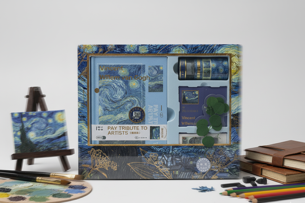 Van Gogh "Starry Night" Aesthetic Diary