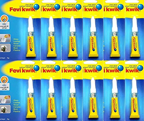 Pidilite Fevikwik One Drop Instant Adhesive (Pack of 5)