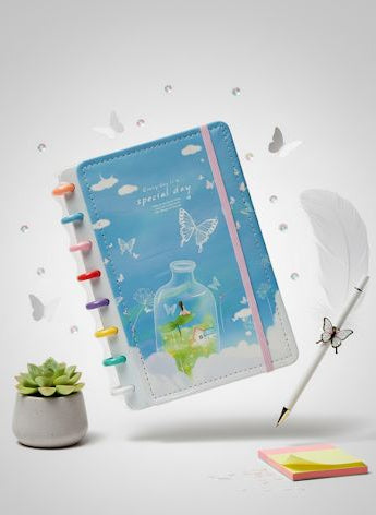 Butterfly Dream “Special Day” Spiral Style Diary