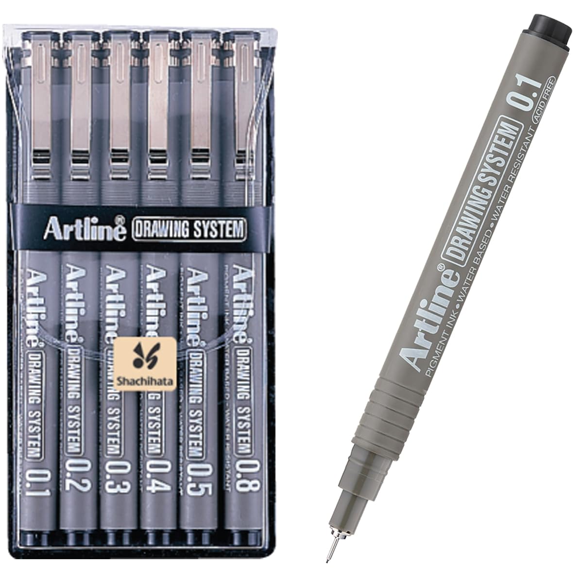 Artline Drawing System Fineliner Pen Set Of 6 Fineliner Pen