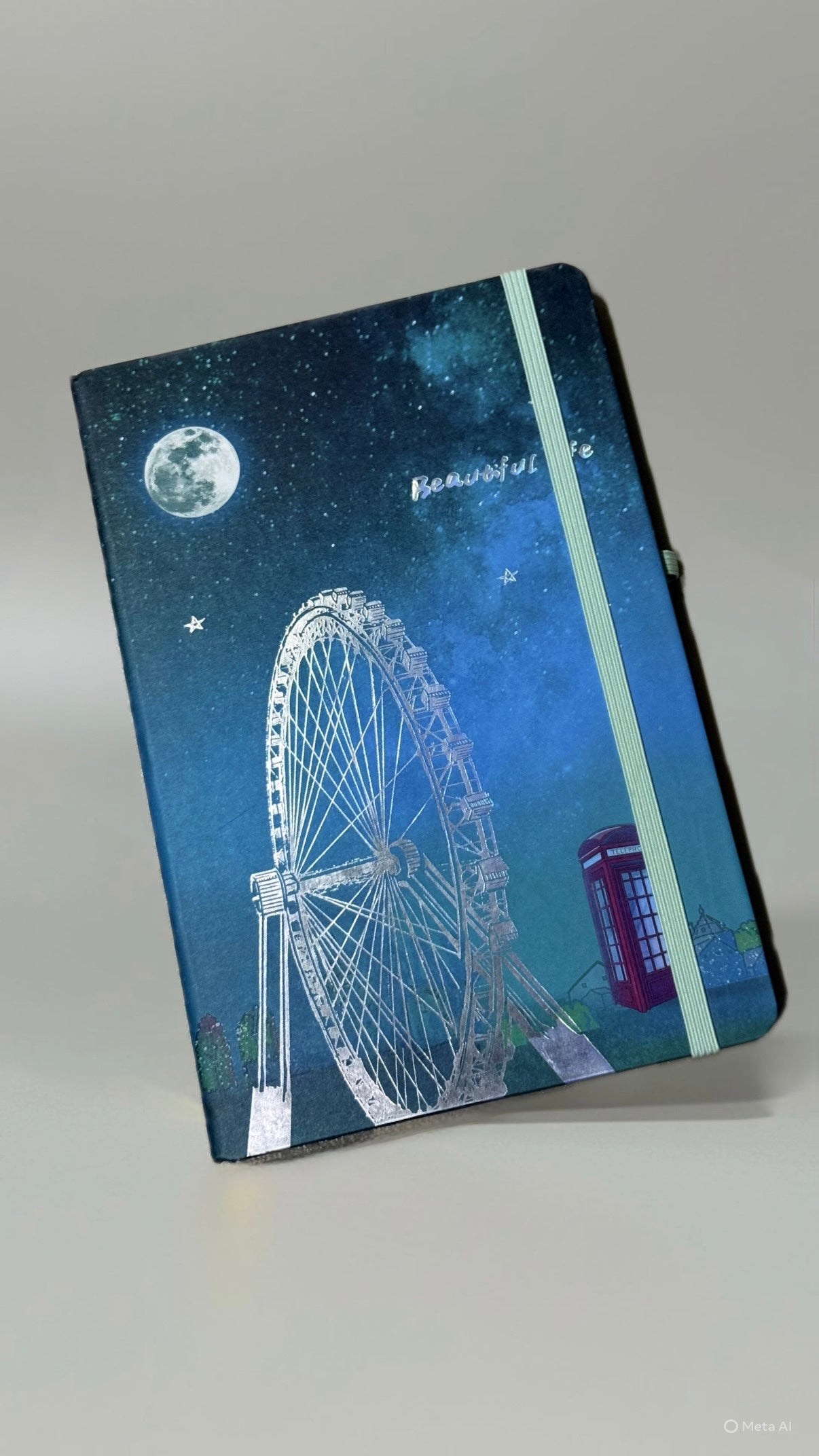 The City of Dreams Notebook Type Diary