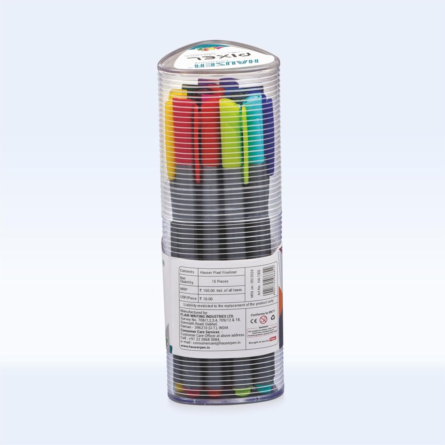 Pixel Fineliner Triangular Body For Better Grip Pack of 15