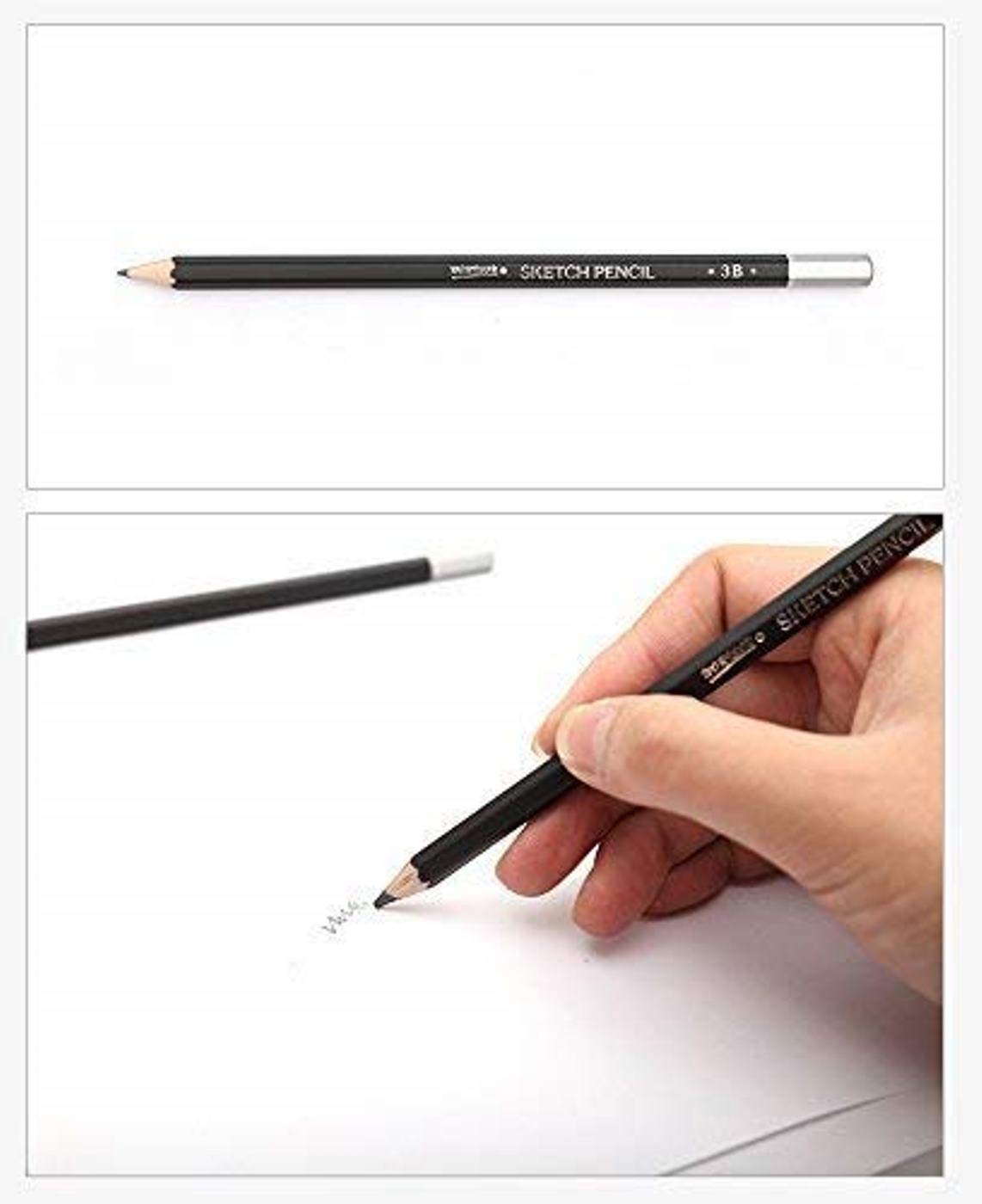 worison Fine Art Drawing&Sketching Pencils-24Pcs,Black