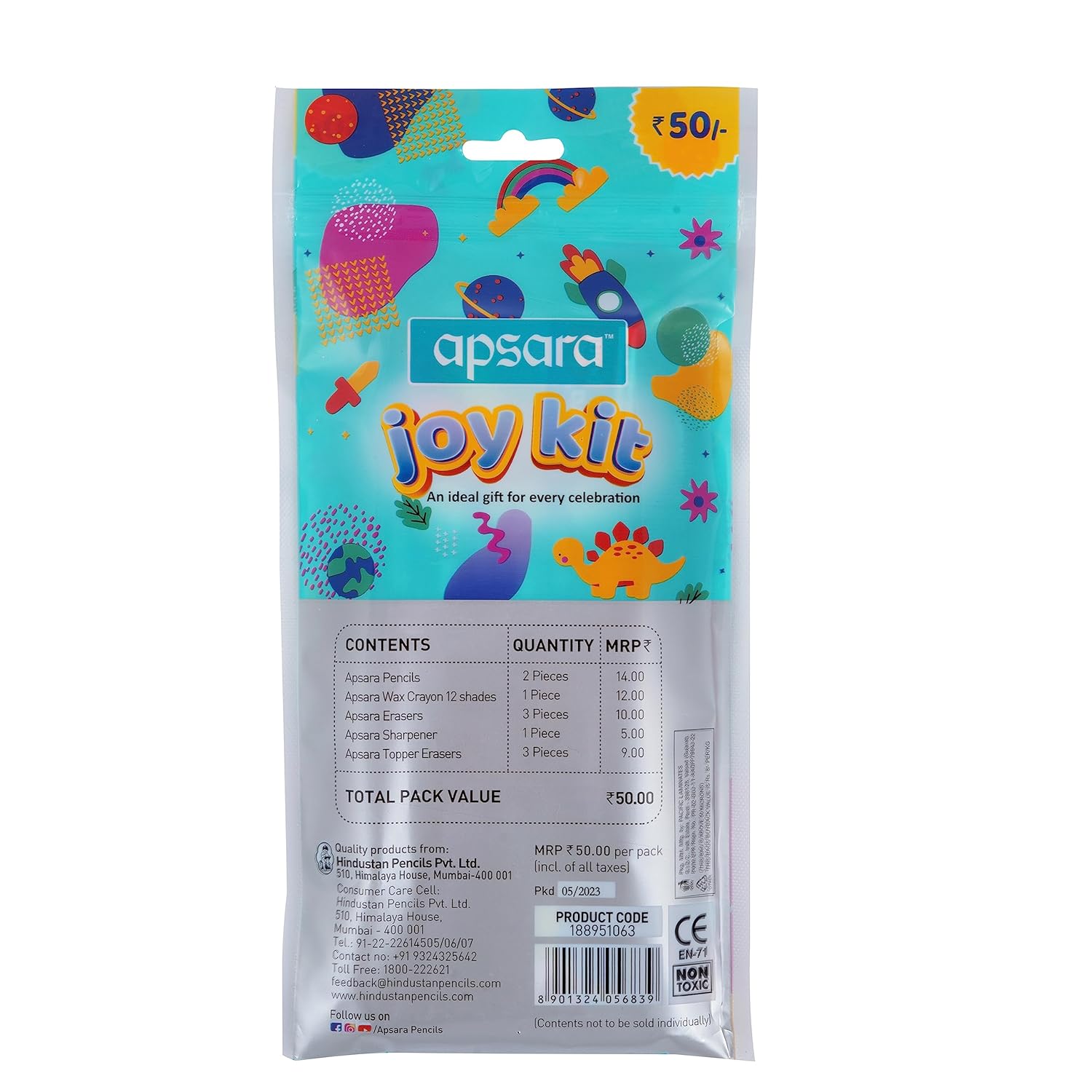 Apsara Joy Kit | A Complete Collection of Stationery Kit| An ideal option for gifting & personal use