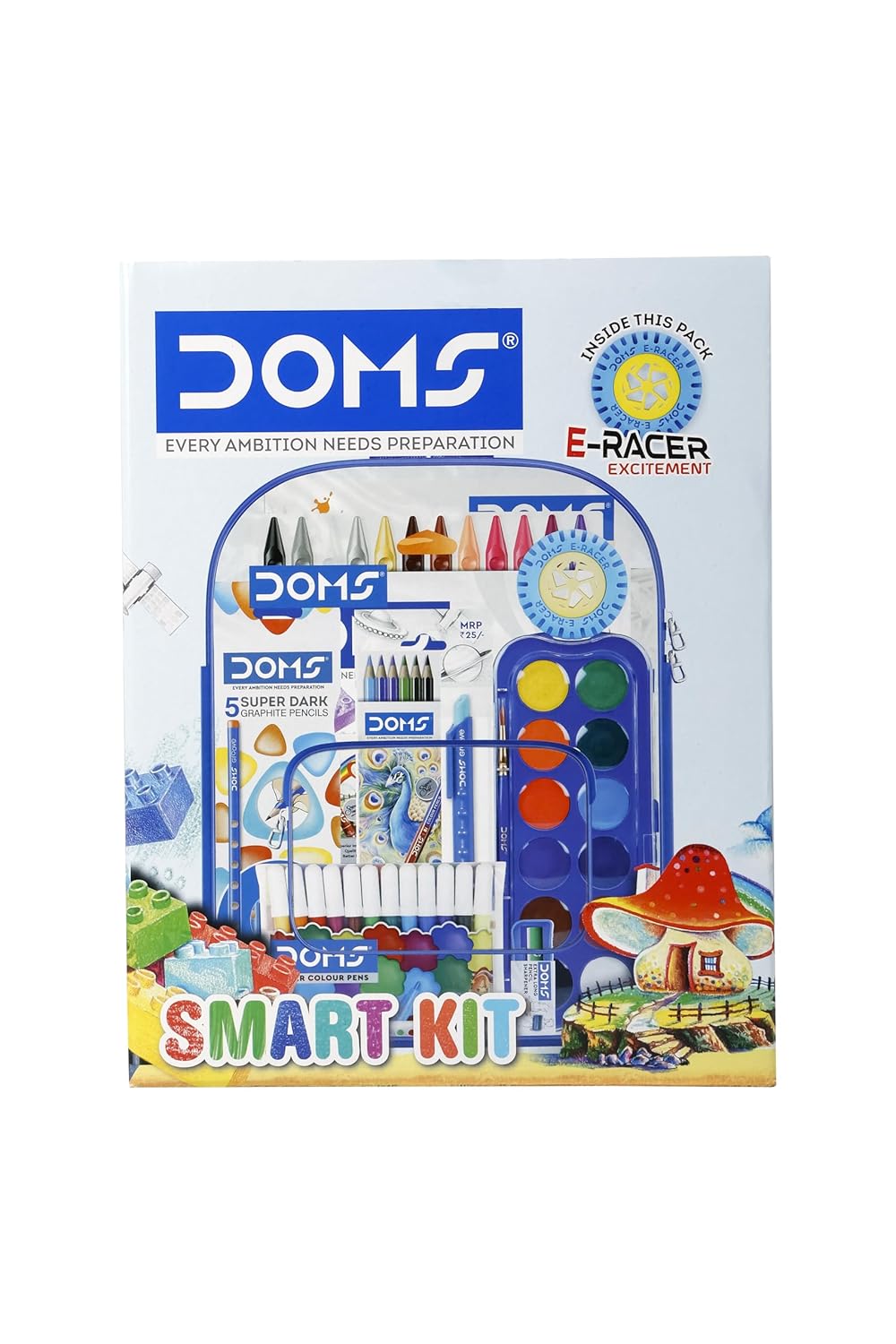 Doms Smart Kit | Comes With Transparent Zipper Bag | Perfect Value Pack