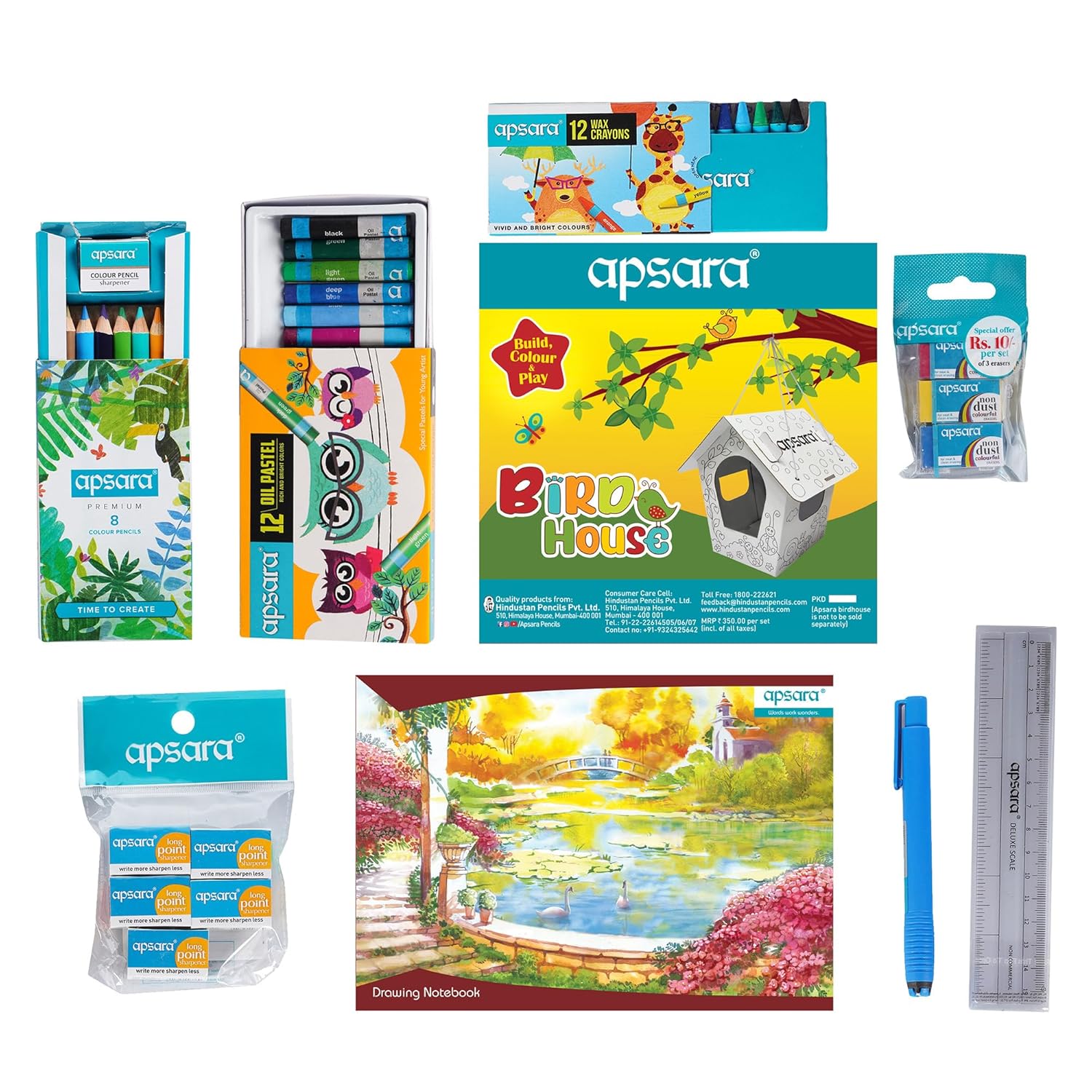 Apsara Stationery Bag Kit-DIY House