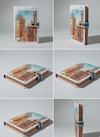 Treasure Mystery Cover Diary with Magnetic Lock