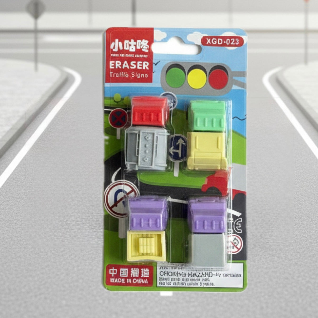 Fancy Truck Eraser Set of 5