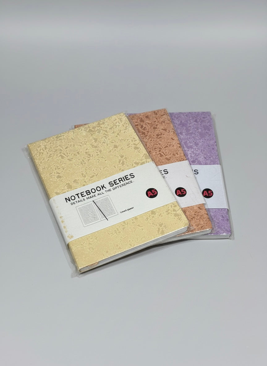 Floral Pattern Notebook Style Diary