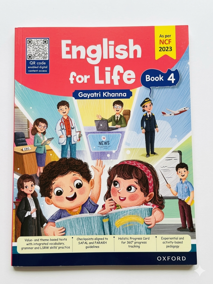 English for Life (Book 4) - Gayatri Khanna (Oxford)