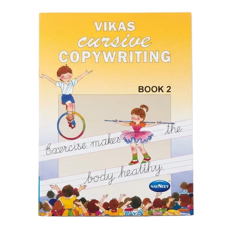 Vikas Cursive Copywriting - Book 2 (Navneet)