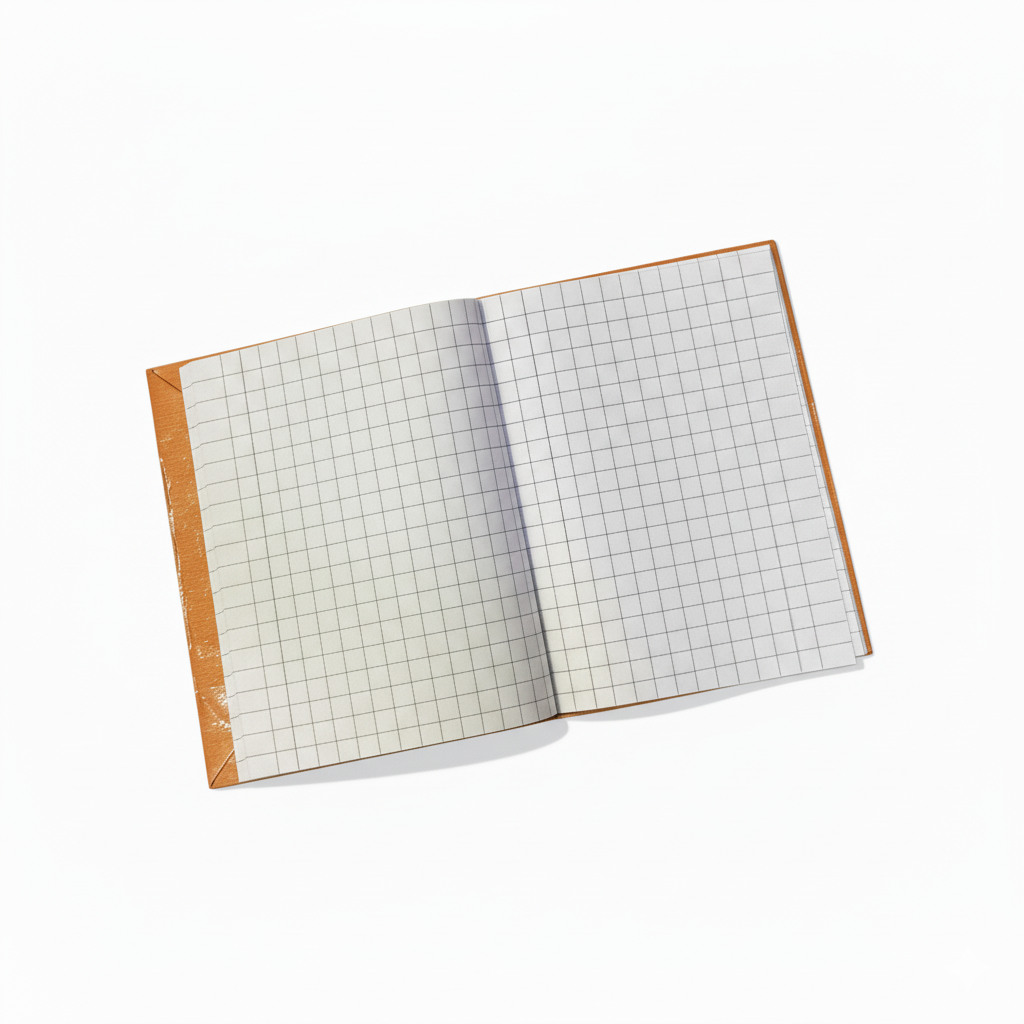 MC- Medium Square Line Notebook
