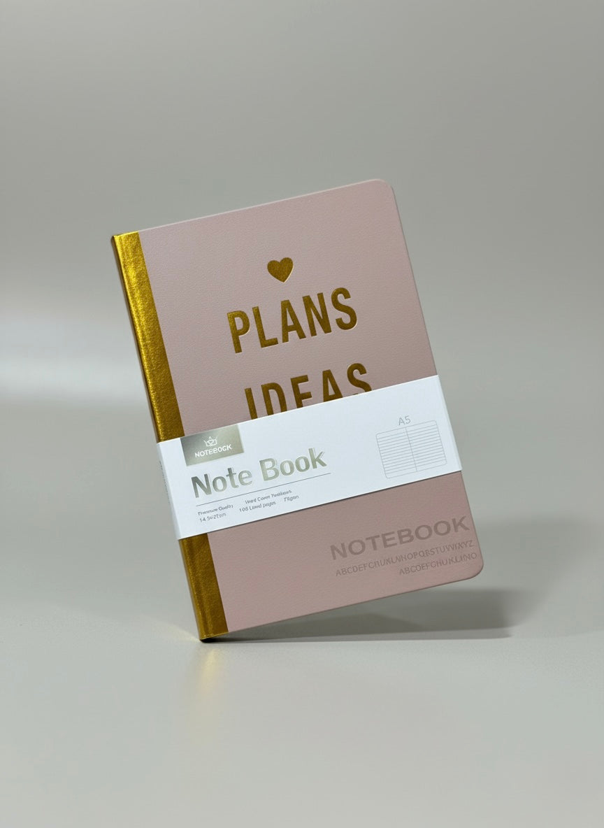 Plans & Ideas Notebook Type Diary