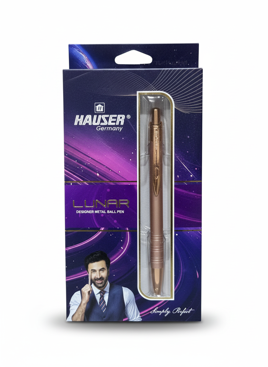 Hauser Lunar Ball Pen – Sleek & Elegant Writing