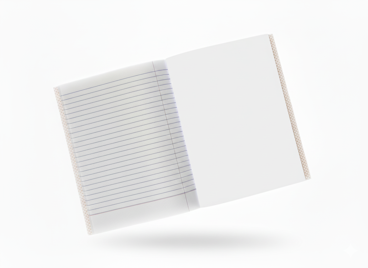 MC- Single Line Interleaf Notebook