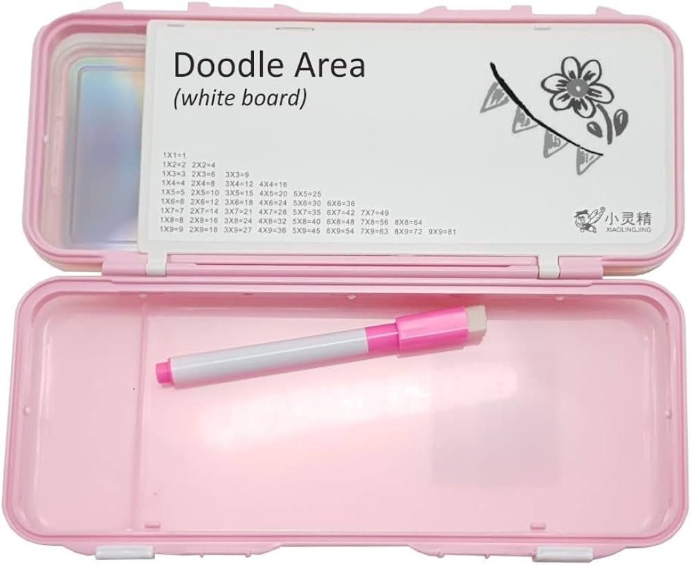Majestic Unicorn Double-Sided Pencil Case