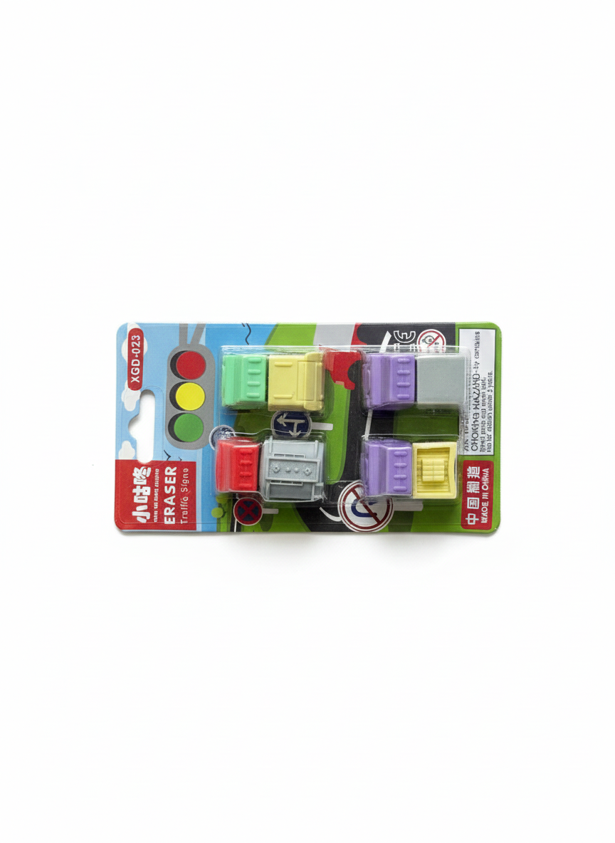 Fancy Truck Eraser Set of 5