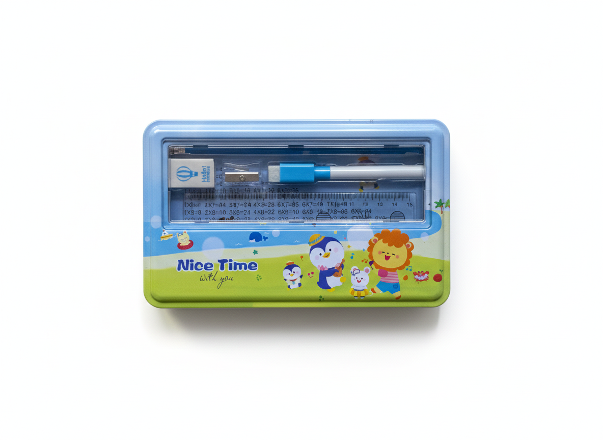 Nice Time Animals Stationery Set (Tin)
