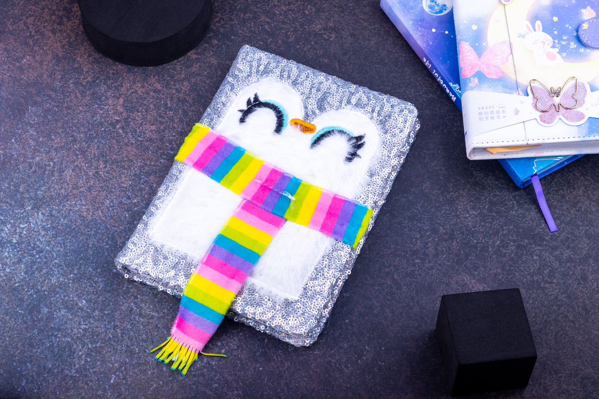 Soft Foam Cover Style Fancy Diary
