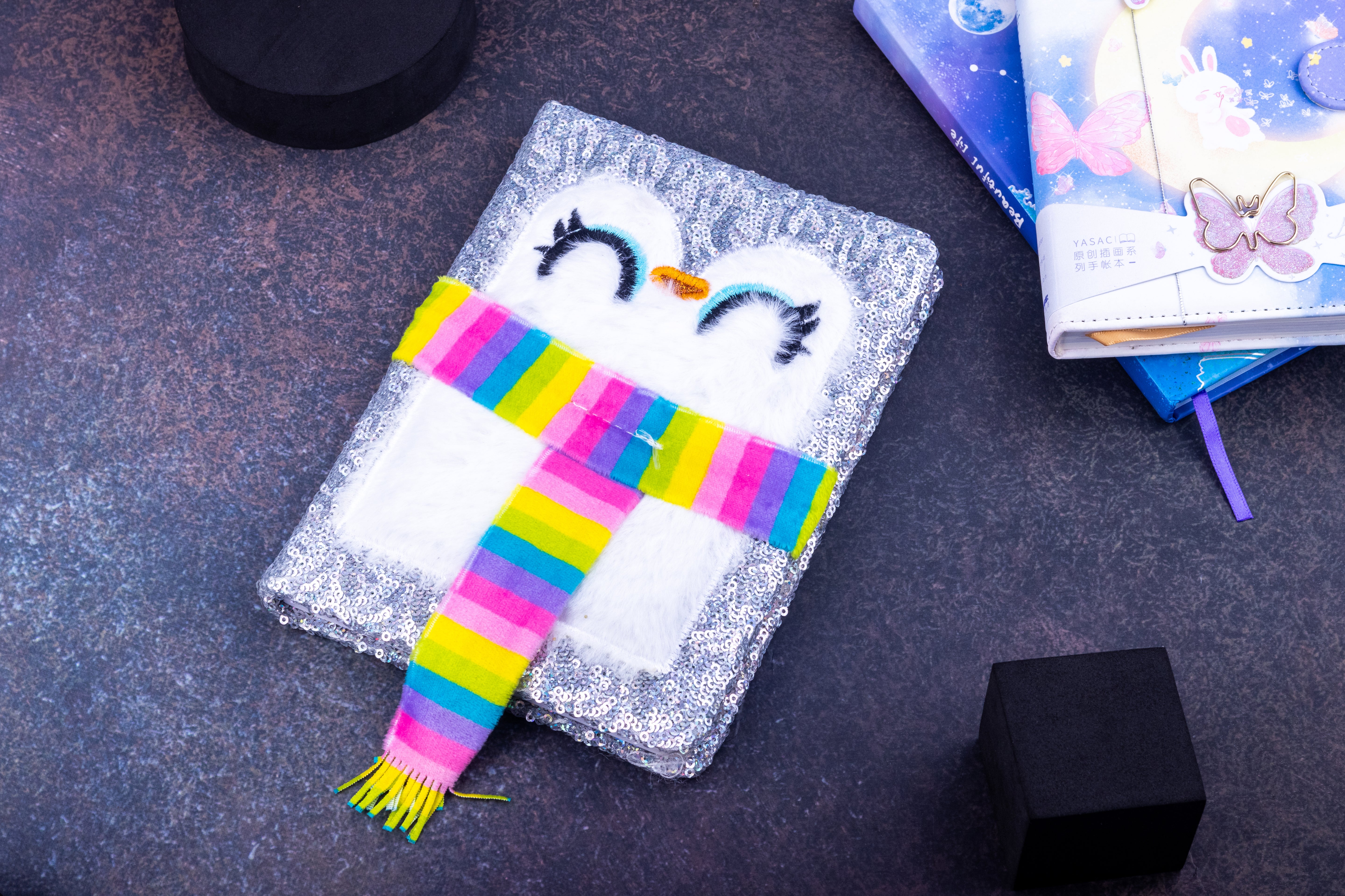 Soft Foam Cover Style Fancy Diary