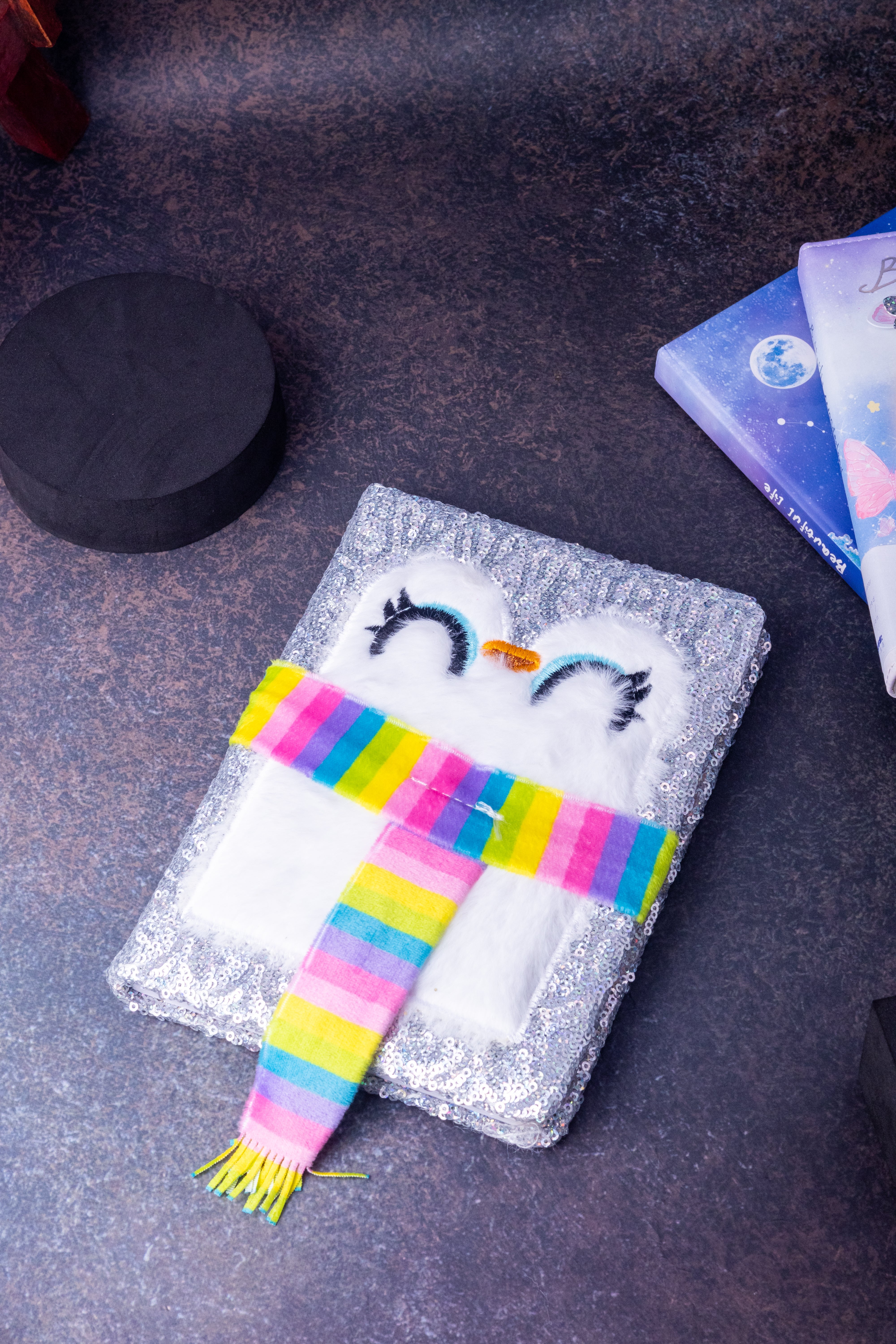 Soft Foam Cover Style Fancy Diary