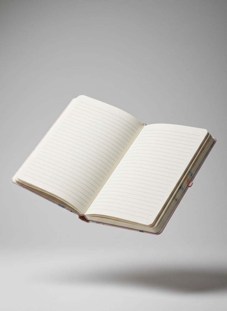 Notebook Type Checked Print Diary