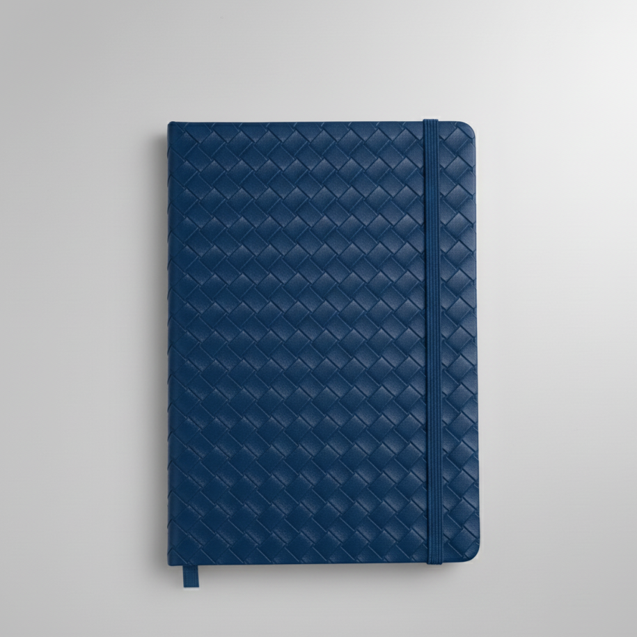 Crimson Weave Notebook Type Diary