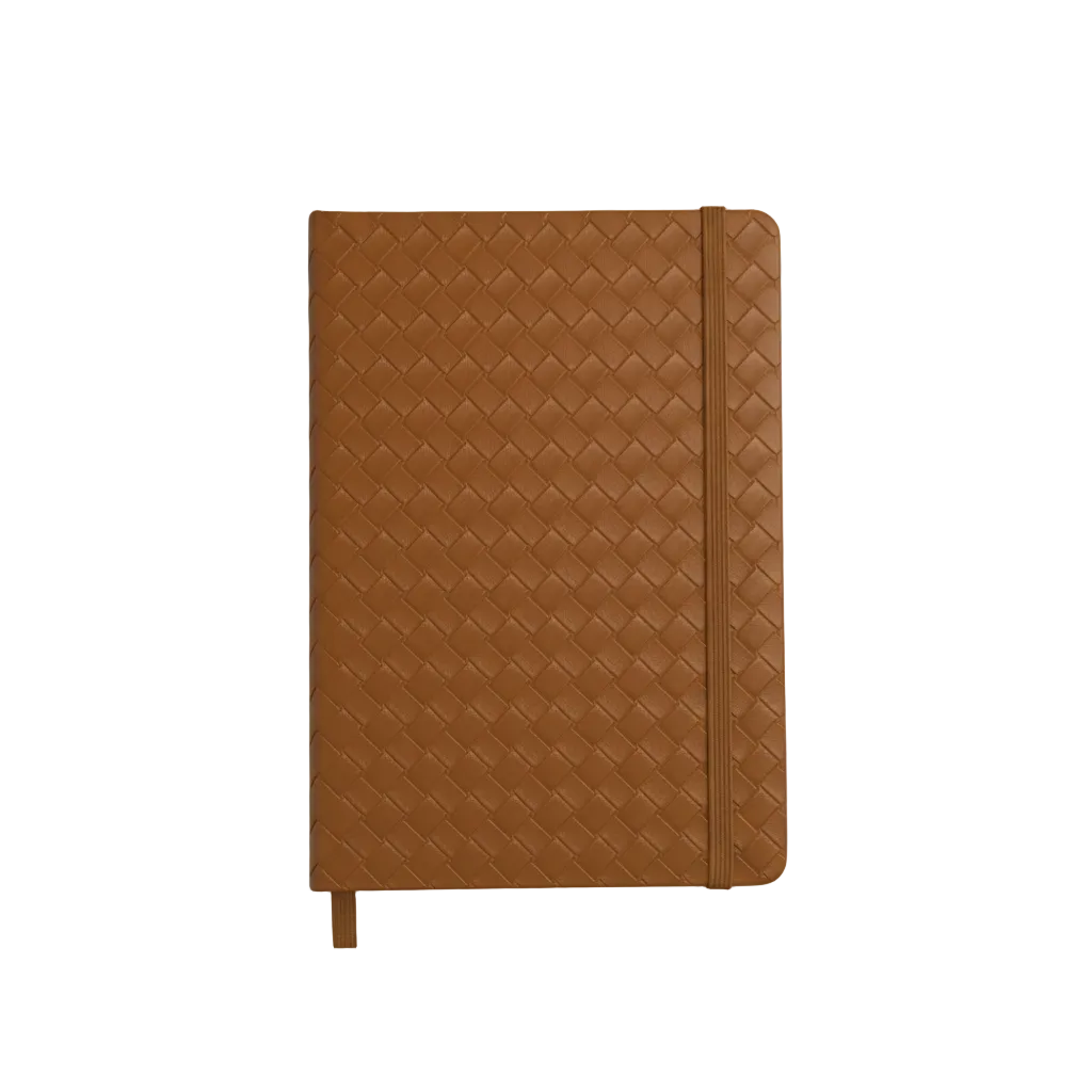 Crimso Weave Notebook Size Diary