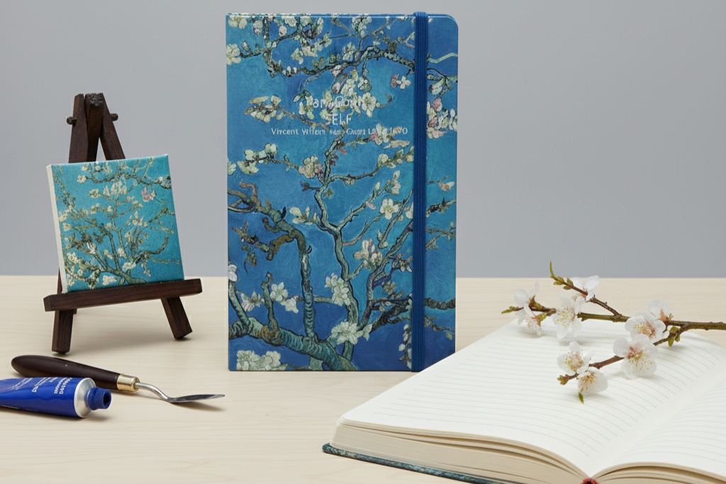 Van Gogh Almond Blossom – Artistic Hardcover Diary