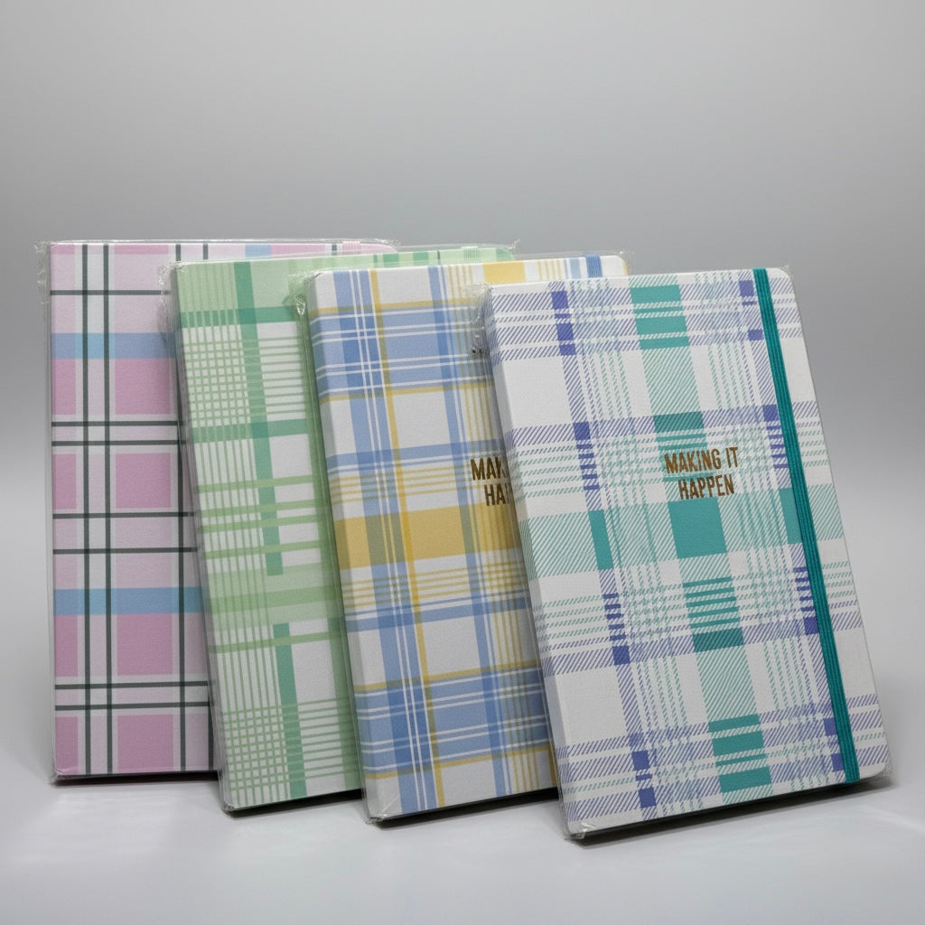 Crimson Weave Pocket Type Diary
