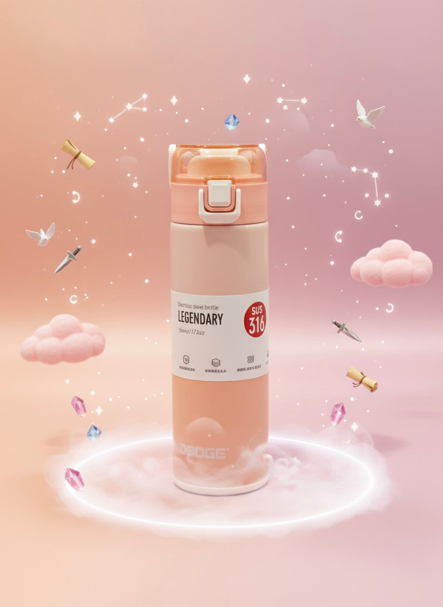 DODGE Sleek Insulated Flask with Safety Lock