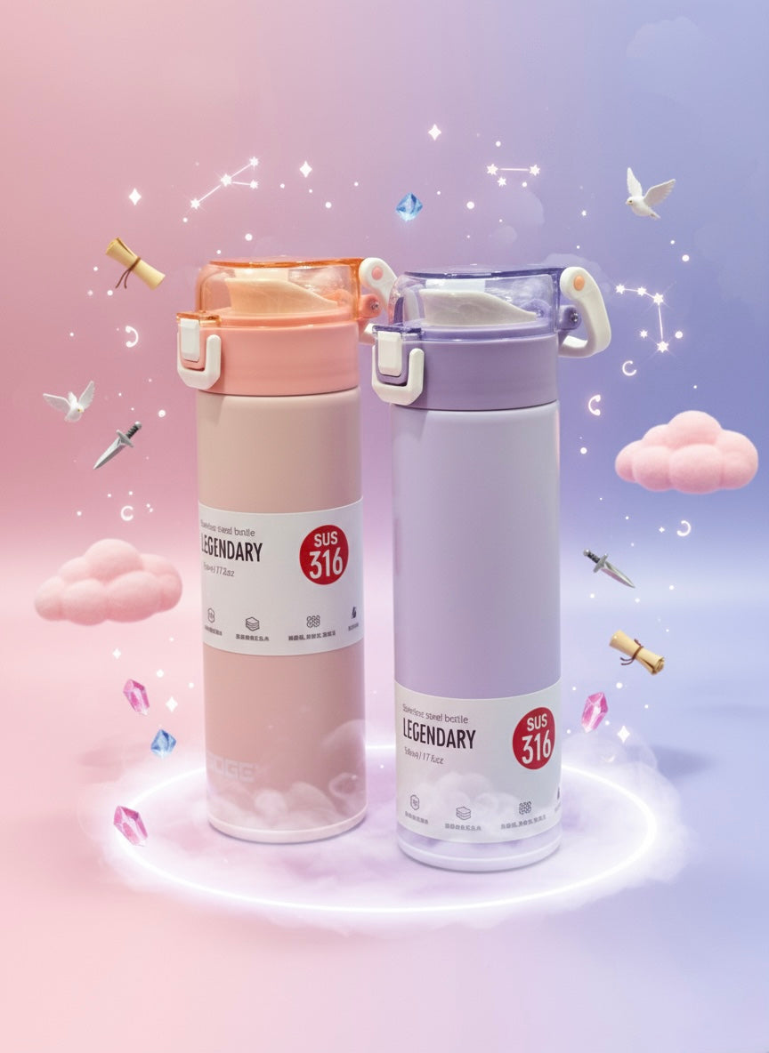 DODGE Sleek Insulated Flask with Safety Lock