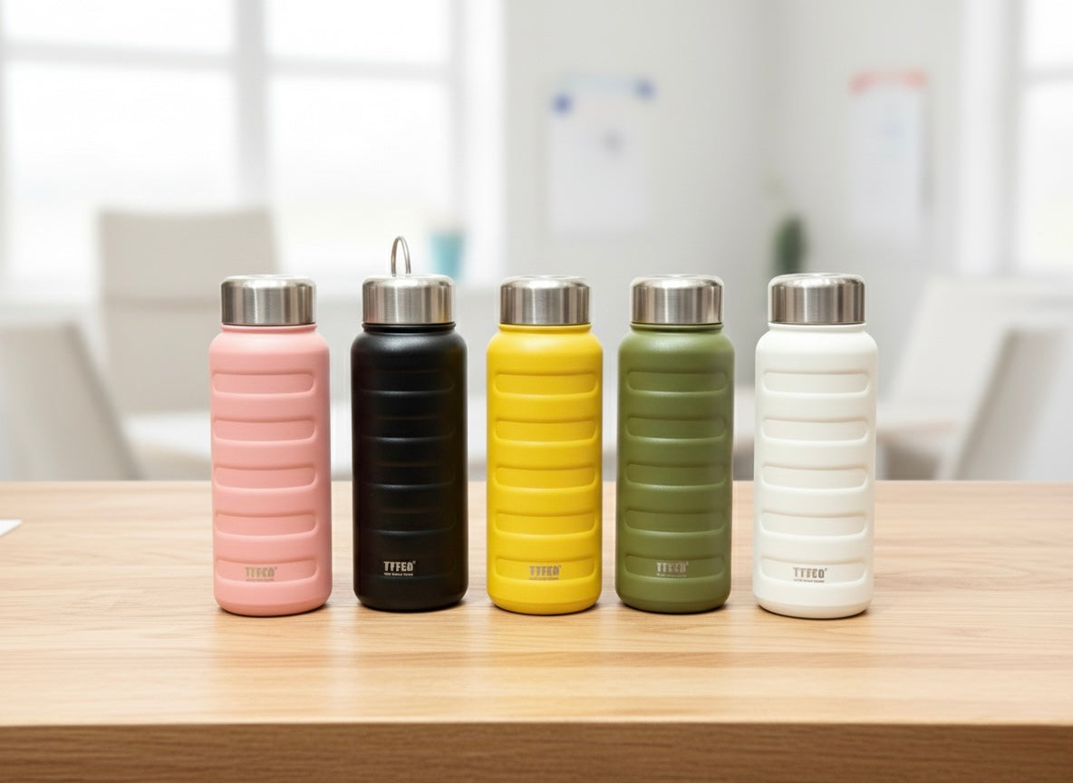 TYESO Textured Grip Insulated Bottle