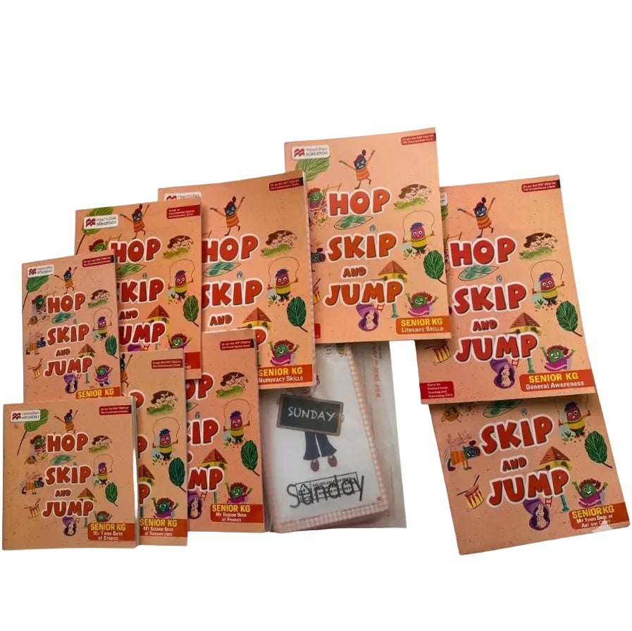 Hop, Skip and Jump: Senior KG Comprehensive Educational Kit