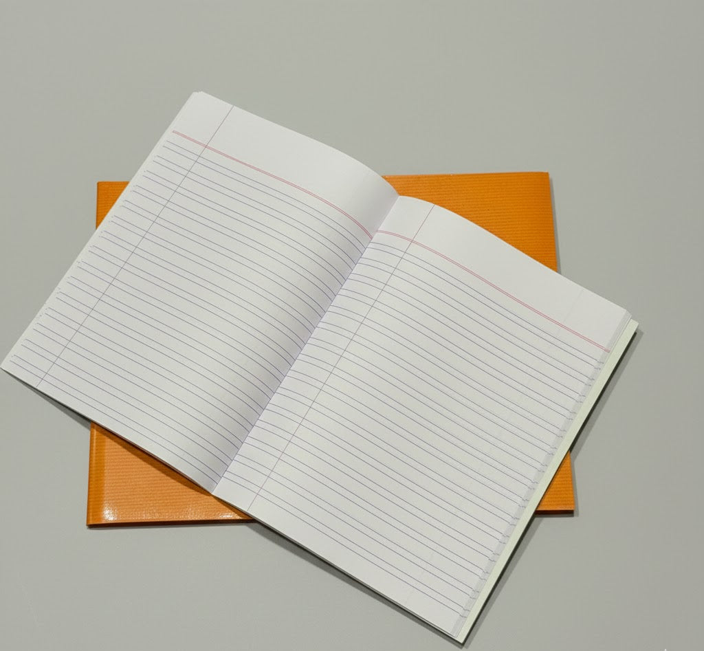 XAV- Double Line Hard Bound Notebook