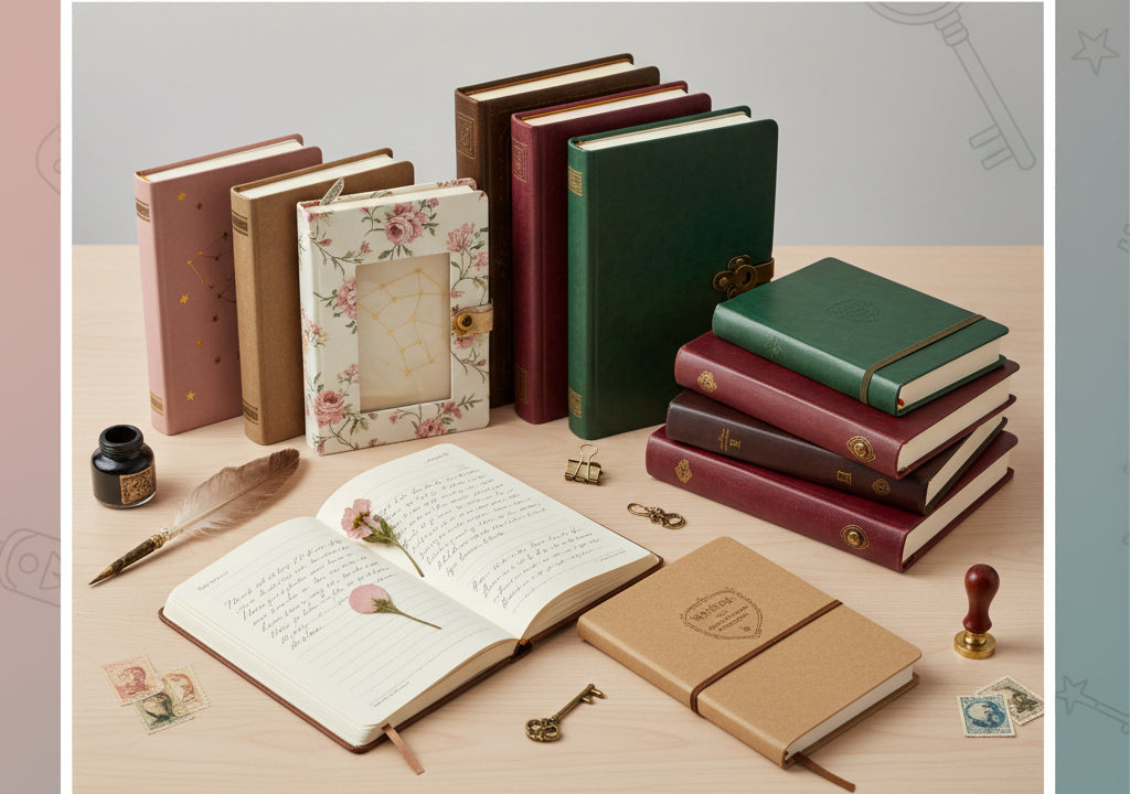 Aesthetic and Vintage Diaries