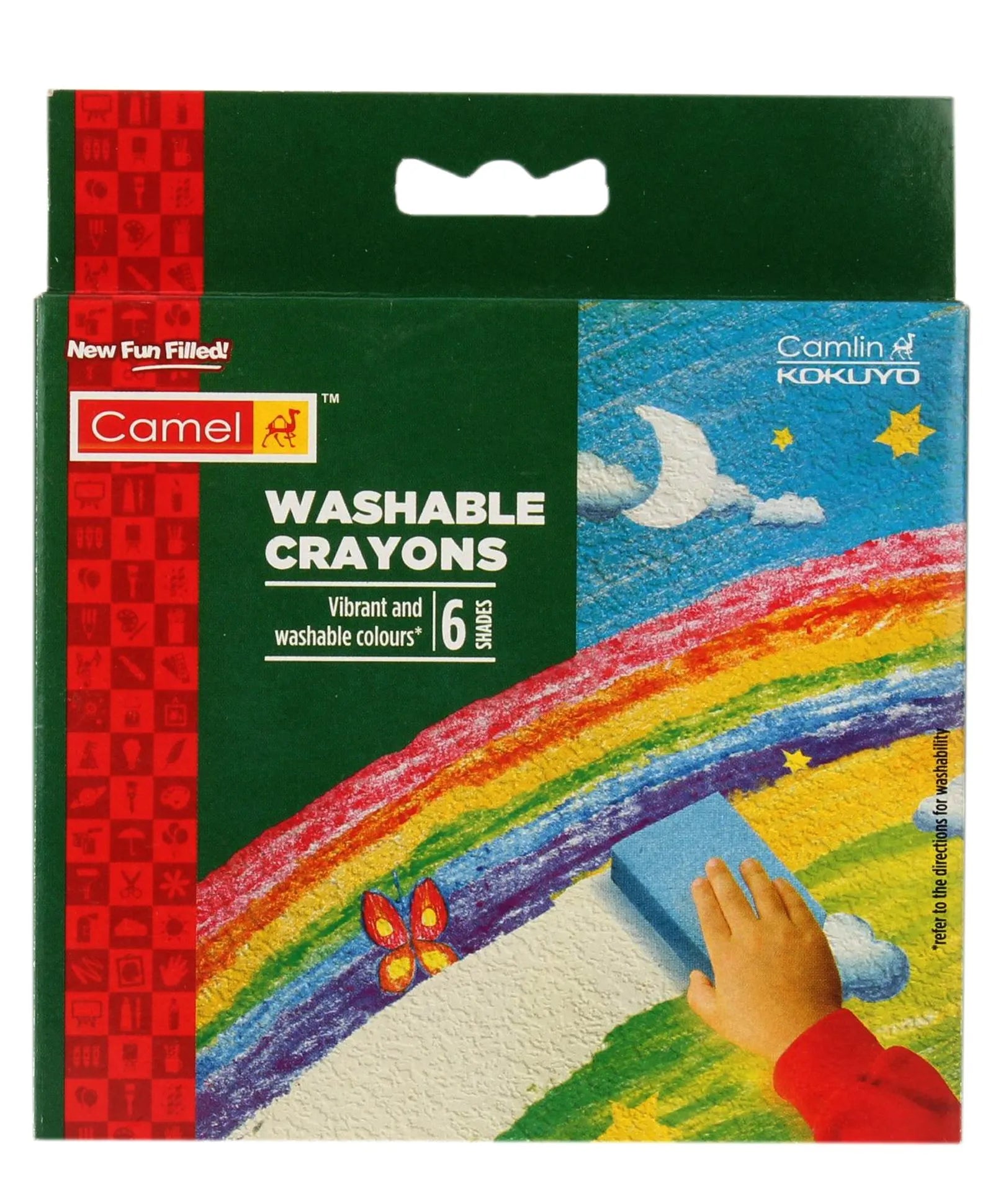 Camel washable crayons