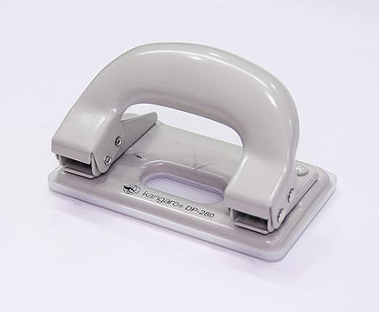 Kangaroo Desk Essentials DP-280 2 Hole Metal Classic Mini Paper Punch |